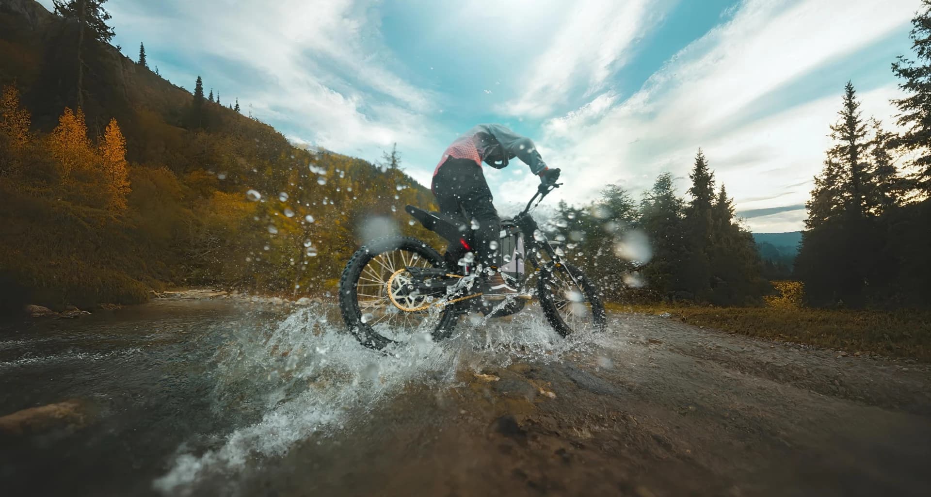 E-bike minimalista de alta potência